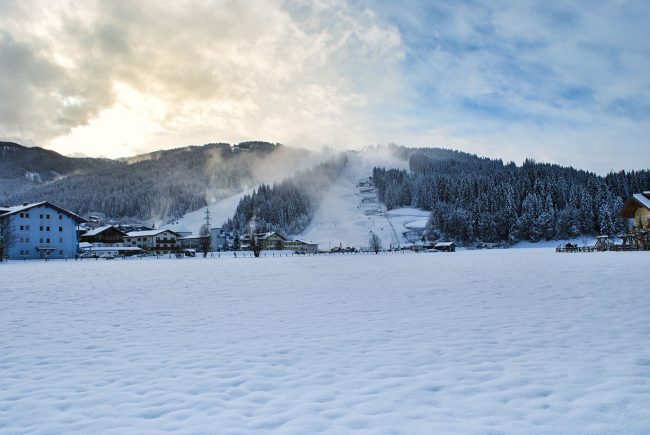 Ausblick Atempause Appartements - Anreise nach Flachau